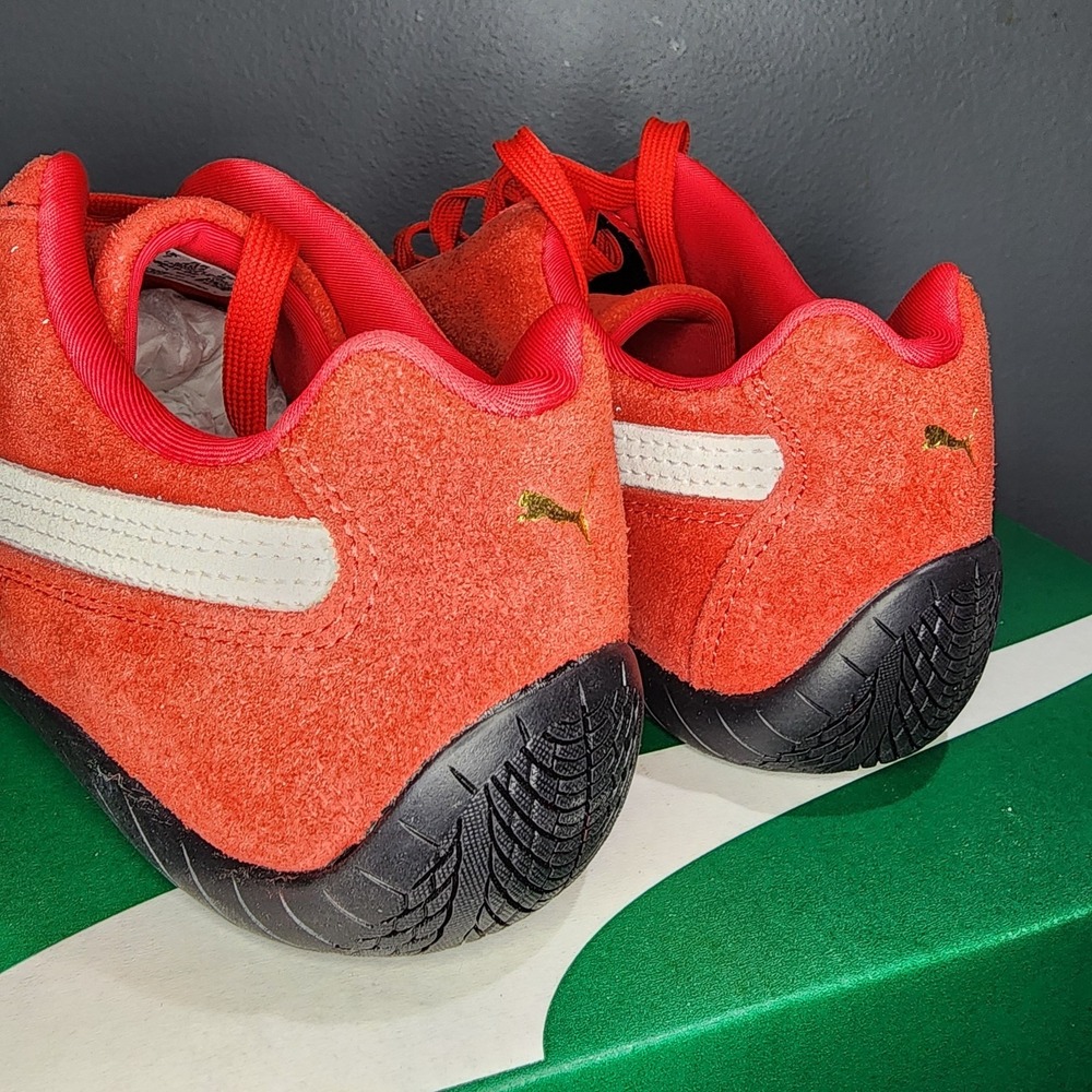 New Mens US 8.5 EUR 41 / UK 7.5 / Puma Speedcat OG Red White 398846-02 Suede F1 - Picture 5 of 12